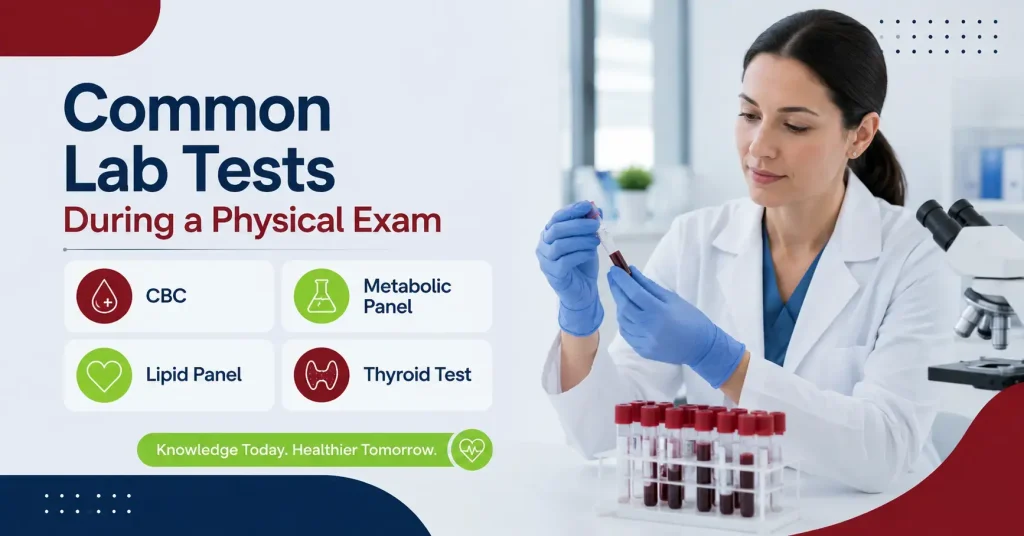 Common Lab Tests During a Physical Exam
