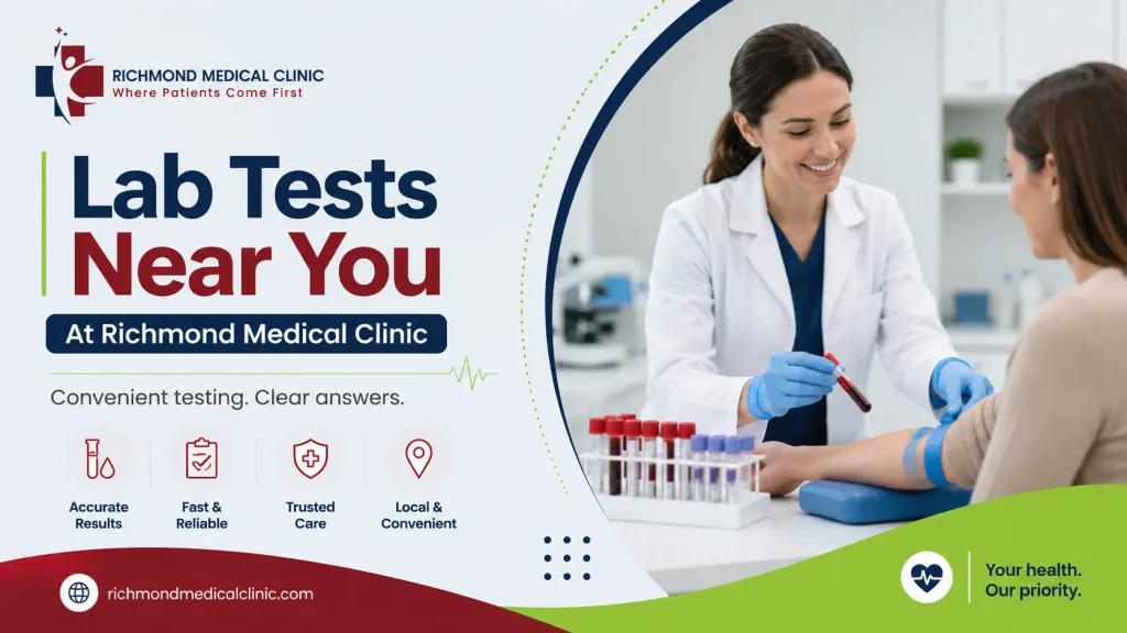 Lab Tests Near You Common Tests You Can Get at Richmond Medical Clinic