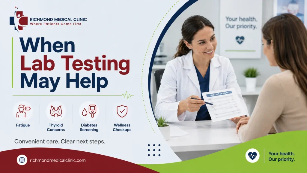 When Lab Testing May Help